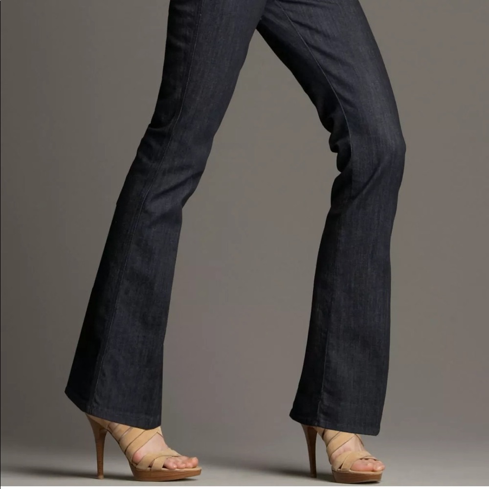 7 for All Mankind Jeans, Bell Bottom Jeans, Dark Rinse, Size 28
